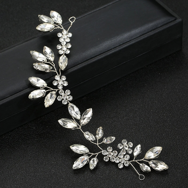 Mood Juuksepael Pulmad Juuste Aksessuaarid Rhinestone Hõbedane Peapaelad Printsessi Tiaras Pruudiballi Juuksed Ehted Abielu Bijoux