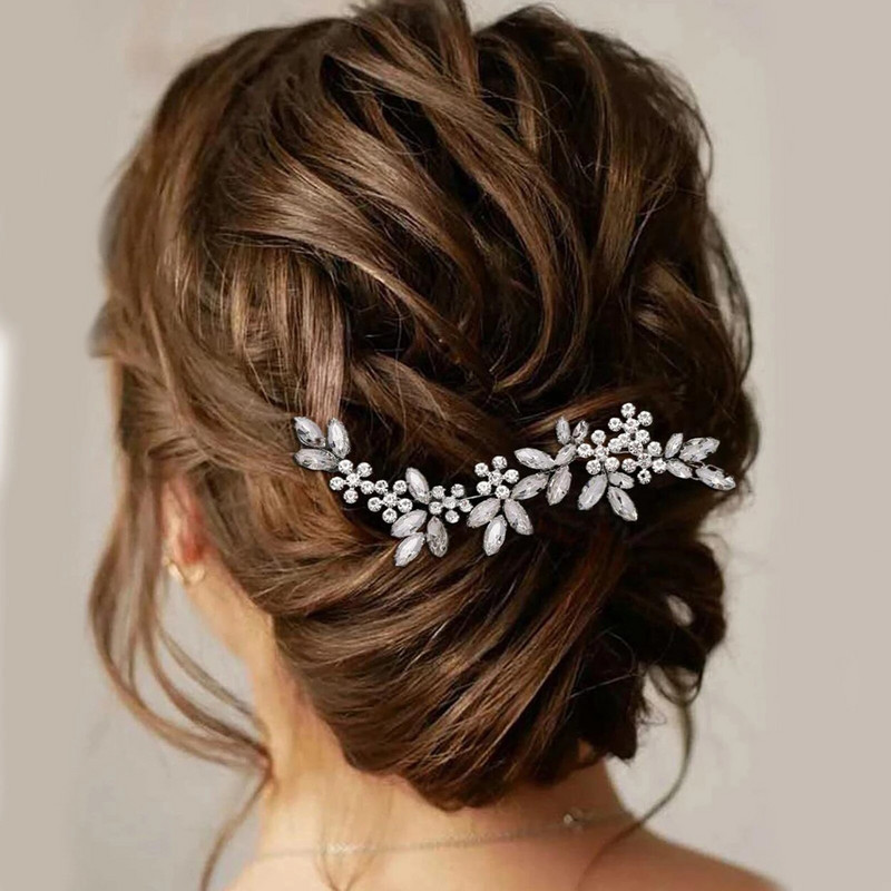 Mood Juuksepael Pulmad Juuste Aksessuaarid Rhinestone Hõbedane Peapaelad Printsessi Tiaras Pruudiballi Juuksed Ehted Abielu Bijoux