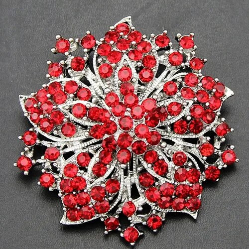 Vintage mood naiste riided mustad kristallid Lilled Luksuslikud prossid Pulmapeole Kingitused Pross Pins Tüdrukutele