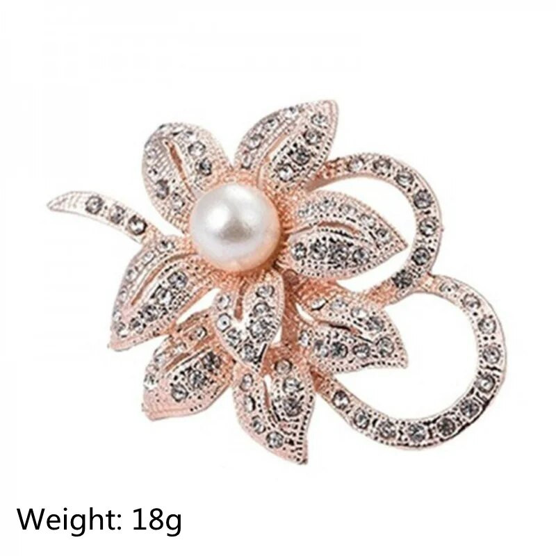 Kalnų krištolas gėlių segės Vintažinės perlinės sagės Korsinis segtukas moterims Vestuvėms banketas sagės segės Papuošalai Dovanos