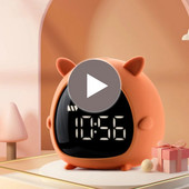 Äratuskell Lapsed Lapsed Lapsed Magavad voodi kõrval äratuskell Digitaalne äratustemperatuur Temperatuuri edasilükkamise taimer Magamistoa/laua/kirjutuslaua jaoks