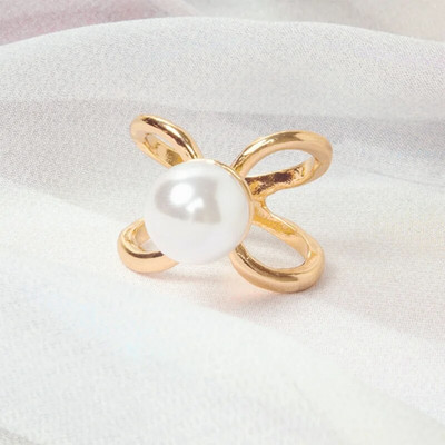 Išlenktos kryžminės sagės, imitacinės perlų šilko skara sagtis sagė Moteriška skara žiedas segtukas Šalikai Užsegimas madingi papuošalai dovanos