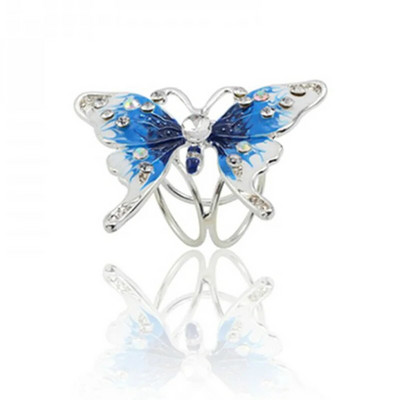 Nova moda, triciklički cvijet, kristalni leptir, držač šala, svileni broš, kopče, retro mačje oko, kameni cvjetni broševi, igle, igle, nakit