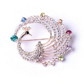 2023. aasta uued naissoost paabulind kivist prossid moevärvilised prossid meeste märgid loomad pross kristallist prossid nööpnõelad