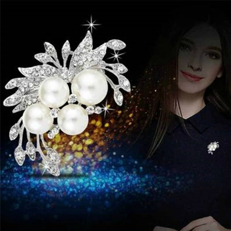 Kristallid, pärlite imitatsioonid, lilled, pross, taim, prossid, nööpnõelad naistele erineva kujundusega pulmaaksessuaarid moeehted