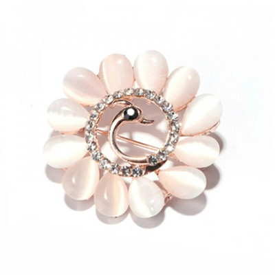 Povas Sagės Opalinės Gėlės Sagės Smeigtukai Krištolo Kalnų krištolas Ženklas Šalikas Sagtis Moteriška Suknelė Vakarėlis Papuošalai Dovana Korsas