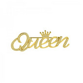Rhinestone`i kuninganna prossid Kristallpross naistele kroonkirjad Pary Office Pross Pins Kingitused Uus mood naiste ülikond korsaat