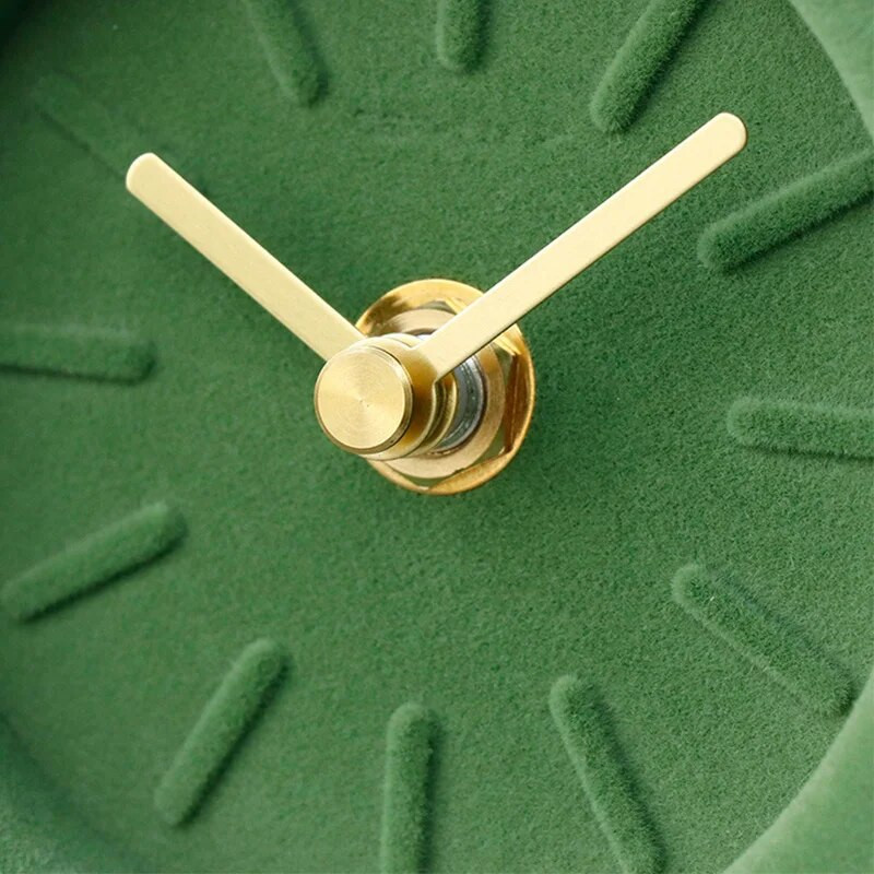 Dekoracija dnevnog boravka Nordijski stolni sat Kreativni stolni sat od kosmičkog cementa Mute Betonski mini sat Stolni sat 탁상용 시계