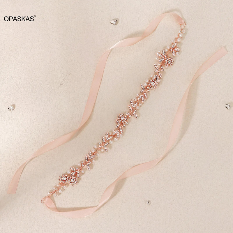 Bridal Flower Hairband 2023 New Tiara Headband Rose Golden Girl Headwear Prom Wedding Hair Στολίδι Στέμμα Δώρο για γυναίκες