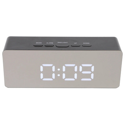 Äratuskell Digitaalne LED laud Magamistoa Peegel Laud Öine elektrooniline Reisikalender Liiprid Kõrge temperatuuriga täiskasvanutele