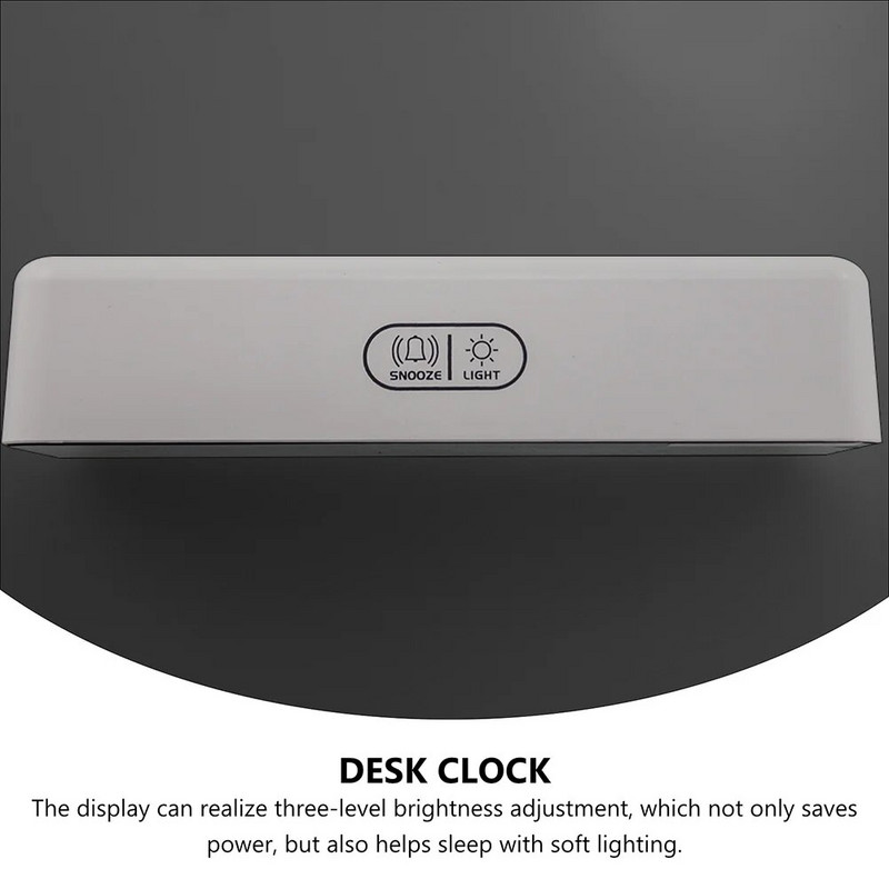 Äratuskell Digitaalne LED laud Magamistoa Peegel Laud Öine elektrooniline Reisikalender Liiprid Kõrge temperatuuriga täiskasvanutele