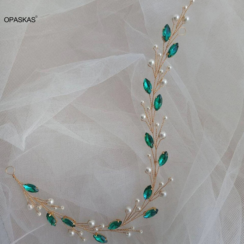 Ženske vrpce za kosu Tijare od vinove loze Stakleni kamenčići Biserne glave i tijare Princezine tijare Alati za oblikovanje kose Nakit za kosu vjenčane mladenke