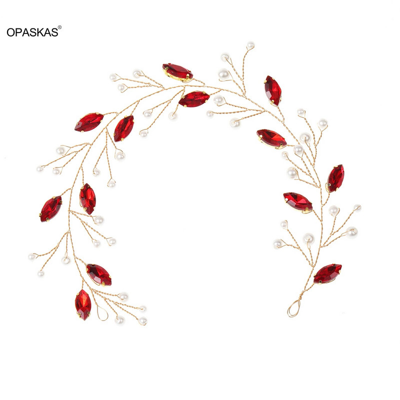 Ženske vrpce za kosu Tijare od vinove loze Stakleni kamenčići Biserne glave i tijare Princezine tijare Alati za oblikovanje kose Nakit za kosu vjenčane mladenke