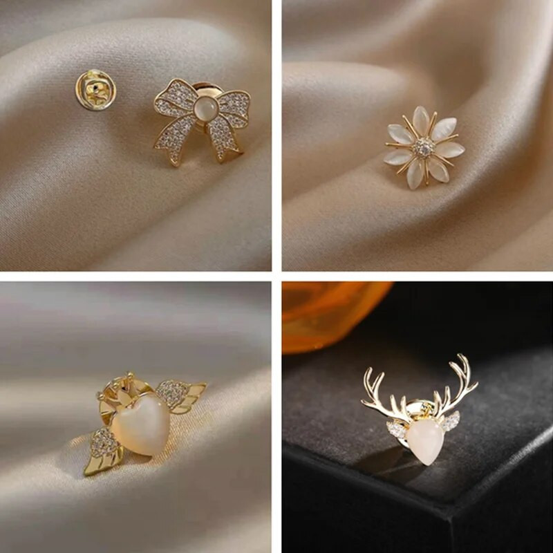 Väikesed mesilased prossid, imitatsioonid pärlid putukapross naistele õrn kristallist kivist nõel tüdrukule armsad ehted hulgikingitused