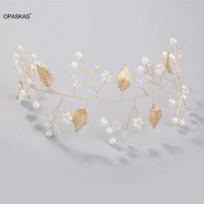 Vrpca za kosu za mladenke Tijare Vjenčani dodaci za kosu Kristalni ukrasi za glavu princeze Elegantna kruna za djevojke Vilin nakit za kosu