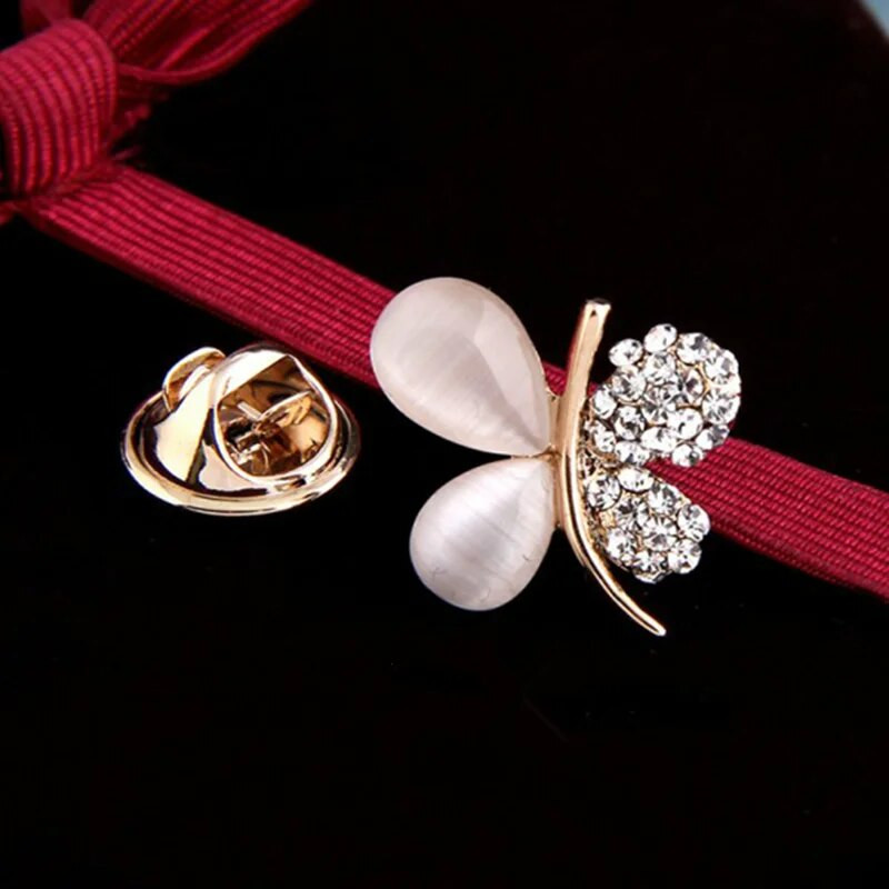 Slatki kristalni leptir broš igla Modni ženski protuklizni broševi s kopčom Ljetni dizajn Osjećaj odjeće Nakit Dodaci