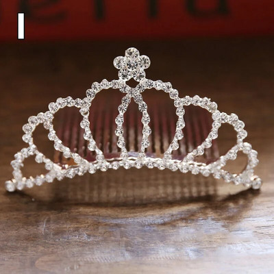 Dječja princeza Kristalne tijare i krune Dječja traka za glavu za djevojčice Ukosnice sa vještačkim kamenčićima Svadbeni dodaci za kosu Nakit