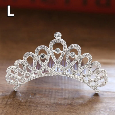 Dječja princeza Kristalne tijare i krune Dječja traka za glavu za djevojčice Ukosnice sa vještačkim kamenčićima Svadbeni dodaci za kosu Nakit