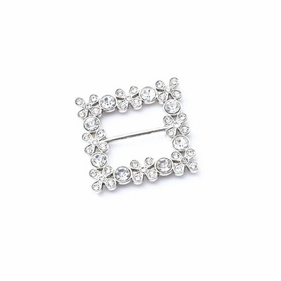 Crystal Flower Pross Pin talje nurk nupp T-särk ruudukujuline sõlmitud pandla mood kivist sall pandla hulgimüük naine