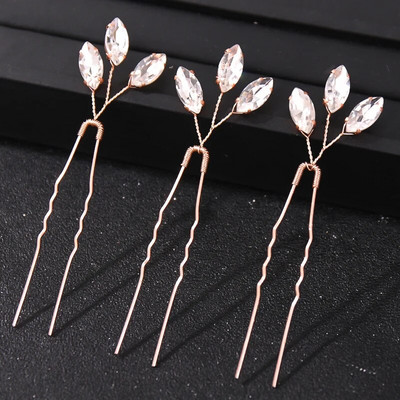 Modni kristalni biserni dijamant Ukosnice Štap Ukosnica za žene Dodaci za kosu za mladenke Party Vjenčanje Ukosnice Nakit