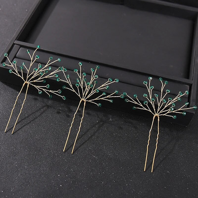 Modni kristalni biserni dijamant Ukosnice Štap Ukosnica za žene Dodaci za kosu za mladenke Party Vjenčanje Ukosnice Nakit