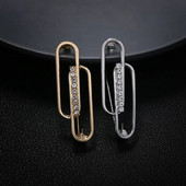 Modni broševi sa kamenčićima Nove metalne igle srebrne boje Broš Ženski kardigan Šal Kopča Odjevni dodaci Pokloni