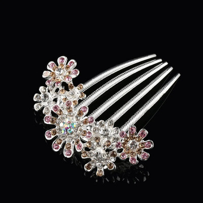 DIY Crystal Pruudi Tiaarad Juuksepaelad Juuksenõelad Pruutneitsi Juuksed Vine Rhinestone Pulmakaunistused Naiste Tüdrukute Juuksed Ehted Aksessuaarid