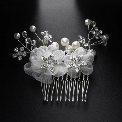 DIY Crystal Pruudi Tiaarad Juuksepaelad Juuksenõelad Pruutneitsi Juuksed Vine Rhinestone Pulmakaunistused Naiste Tüdrukute Juuksed Ehted Aksessuaarid