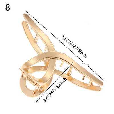 Kuum uus Korea õõnes liblikas tups Juuksenõel Naiste Tüdruk Vintage metallist Kuldne Värv Clip Ehted Styling Tool Aksessuaarid