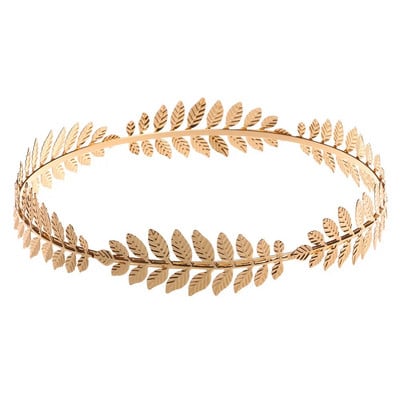 Vintage juukserõngad Korea kullast lehed pärg pulmade aksessuaarid peapael, naised tüdrukud, retrovärvi ehted, tiaara