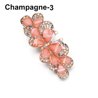 1 tk Naiste tüdrukute kristalllill, liblikas, paabulinnu juukseklambrid vintage kivist juuksenõelad peakatted, tüdrukute juuste aksessuaar