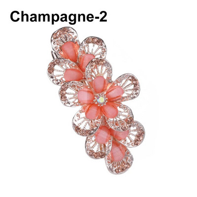 1 tk Naiste tüdrukute kristalllill, liblikas, paabulinnu juukseklambrid vintage kivist juuksenõelad peakatted, tüdrukute juuste aksessuaar