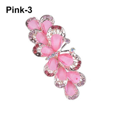 1 tk Naiste tüdrukute kristalllill, liblikas, paabulinnu juukseklambrid vintage kivist juuksenõelad peakatted, tüdrukute juuste aksessuaar