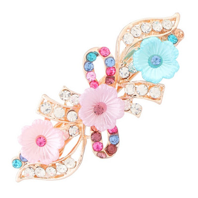 1 tk Naiste tüdrukute kristalllill, liblikas, paabulinnu juukseklambrid vintage kivist juuksenõelad peakatted, tüdrukute juuste aksessuaar