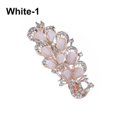 1 tk Naiste tüdrukute kristalllill, liblikas, paabulinnu juukseklambrid vintage kivist juuksenõelad peakatted, tüdrukute juuste aksessuaar