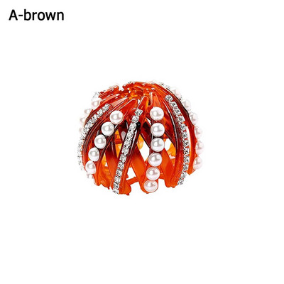 Novo uvlačivo ptičje gnijezdo Žensko širenje repa Držač gnijezda za kosu Ukosnice Pokrivala za glavu za djevojčice Vintage geometrijske uvlačne kopče Kandža