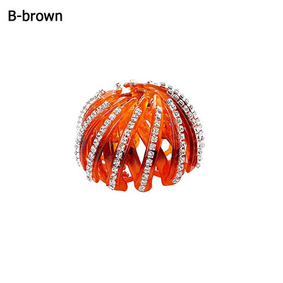 Novo uvlačivo ptičje gnijezdo Žensko širenje repa Držač gnijezda za kosu Ukosnice Pokrivala za glavu za djevojčice Vintage geometrijske uvlačne kopče Kandža