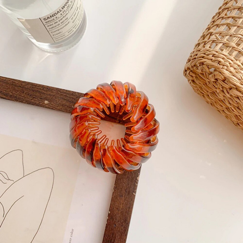 Novo uvlačivo ptičje gnijezdo Žensko širenje repa Držač gnijezda za kosu Ukosnice Pokrivala za glavu za djevojčice Vintage geometrijske uvlačne kopče Kandža