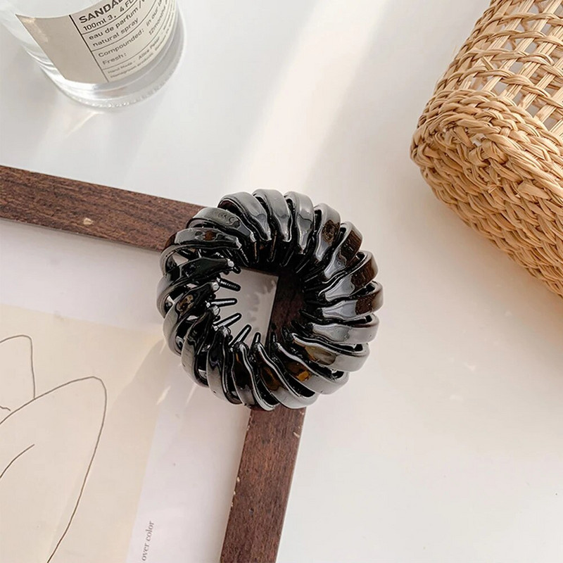 Novo uvlačivo ptičje gnijezdo Žensko širenje repa Držač gnijezda za kosu Ukosnice Pokrivala za glavu za djevojčice Vintage geometrijske uvlačne kopče Kandža