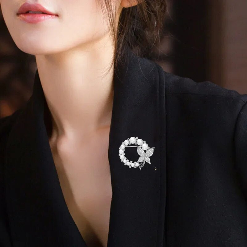 Mood pärlitest ja kividest prossid naistele Barokk Trendikas libliknõelad Rõivad Aksessuaarid Pulmakingitused