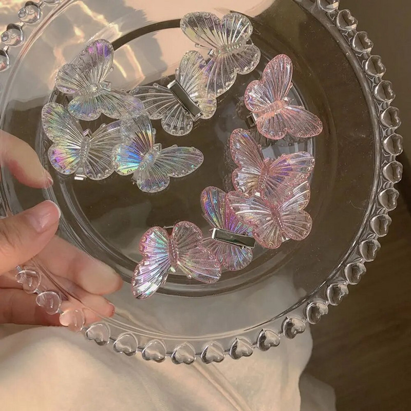 5kom slatkih djevojaka Ružičasta ruža u obliku srca Mašna Breskva Mini set ukosnica Slatke kopče za kosu sa šiškama Kosačice za oblikovanje kose za žene