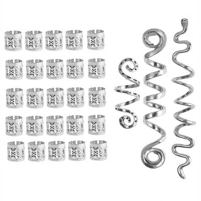 10/28 tk Mood naiste juukseaksessuaarid etnilise stiiliga spiraalne juuksepael Juuksed Madu juuste aksessuaarid määrdunud punutud juuksepandlad