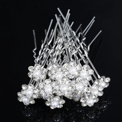 Korea pärlikividest juuksenõel Juukseviin Viinapuu Valge Lillega Pulmad Pruudi peakate Juuksekamm Peapael Retro võlu Peakatted Ehted