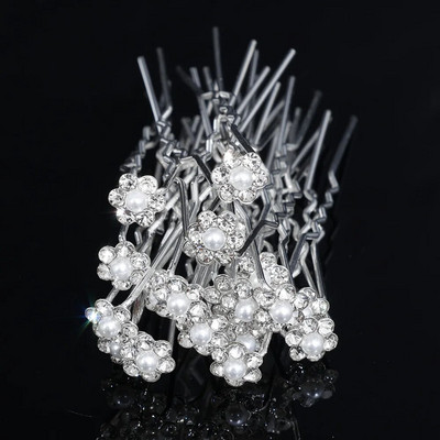 Korea pärlikividest juuksenõel Juukseviin Viinapuu Valge Lillega Pulmad Pruudi peakate Juuksekamm Peapael Retro võlu Peakatted Ehted