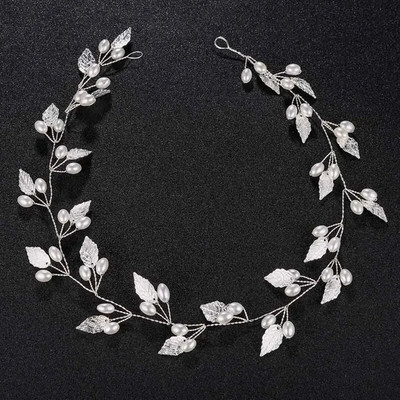 Korea pärlikividest juuksenõel Juukseviin Viinapuu Valge Lillega Pulmad Pruudi peakate Juuksekamm Peapael Retro võlu Peakatted Ehted