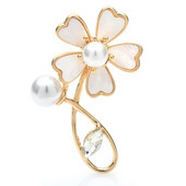 Wuli&baby klassikalised lilleprossid naistele Unisex 2-värvilised, ilusad valged lillelised peoprossid, kingitused