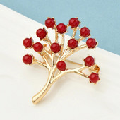 Wuli&baby prozirni broševi za žene, uniseks, cvijet, ananas, mašna, zabava, kauzalne broševe, igle, darovi