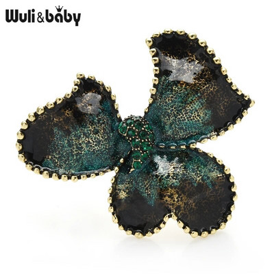 Wuli&baby prozirni broševi za žene, uniseks, cvijet, ananas, mašna, zabava, kauzalne broševe, igle, darovi