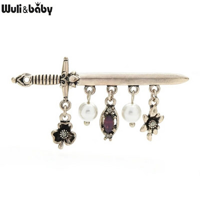 Wuli&baby prozirni broševi za žene, uniseks, cvijet, ananas, mašna, zabava, kauzalne broševe, igle, darovi