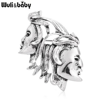 Wuli&baby prozirni broševi za žene, uniseks, cvijet, ananas, mašna, zabava, kauzalne broševe, igle, darovi